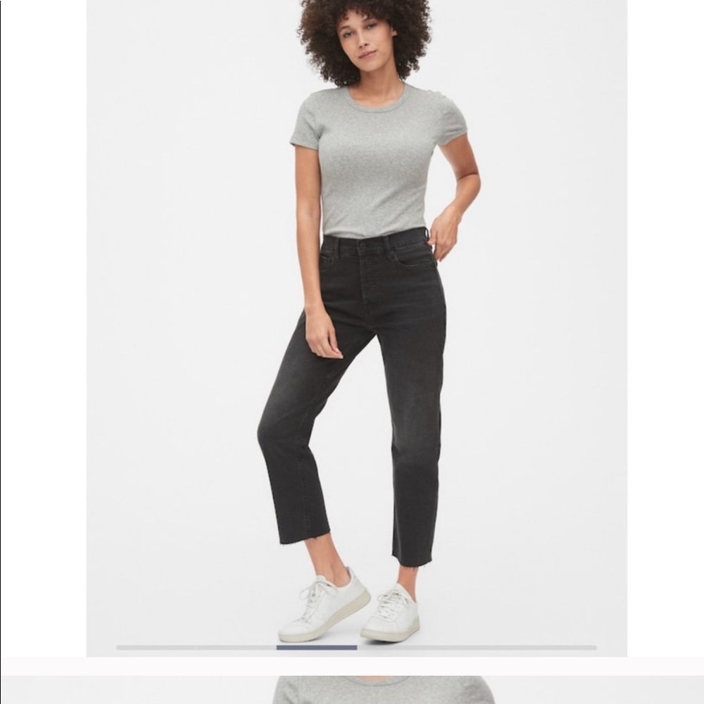 Gap Cheeky Straight High Rise Denim